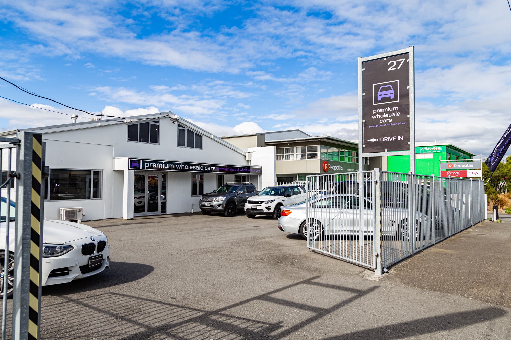 Premium Wholesale Cars showroom